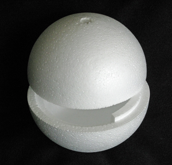 Polystyrene & Plastic Balls, Spheres, Eggs, Solid & Hollow