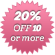 20% off
