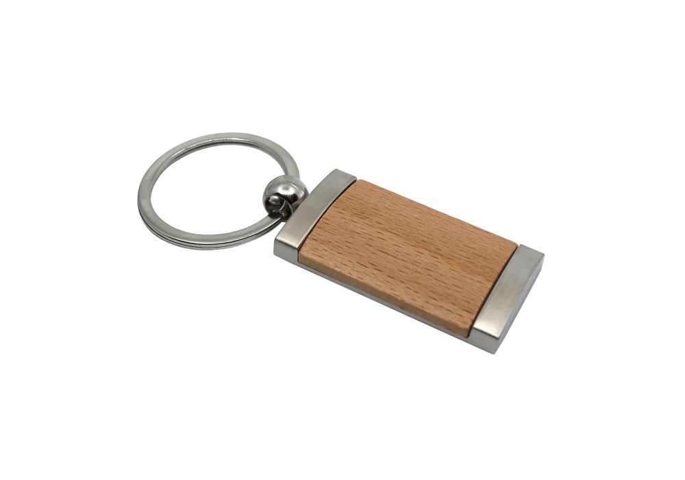 Keyring wooden discount