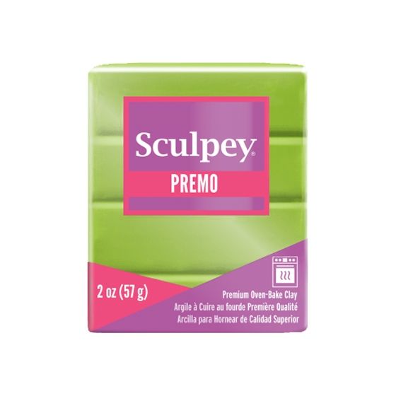 Sculpey Premo Bright Green Pearl 57g