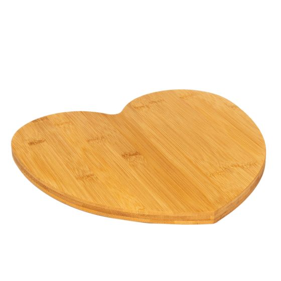 Bamboo Heart Shaped Chopping Board