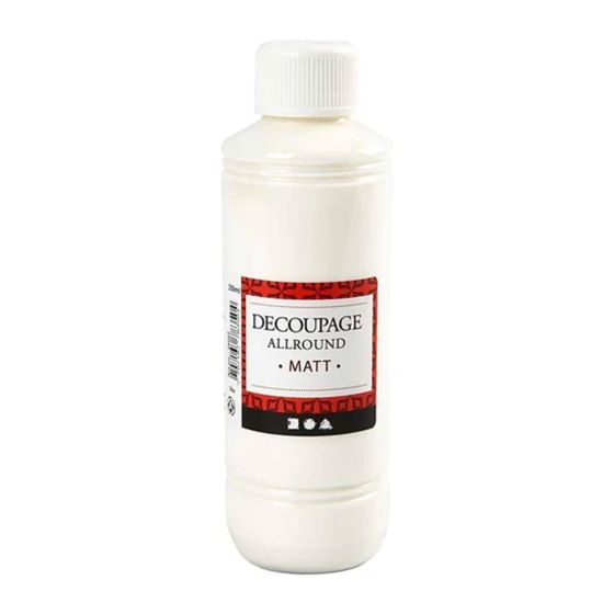 Decoupage Allround Matt Adhesive & Varnish 250ml