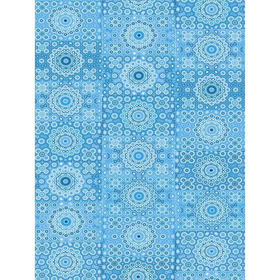 Decopatch Paper C 622 - Turquoise Retro Design - 3 sheets