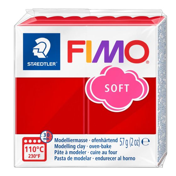 FIMO Soft 57g - Christmas Red