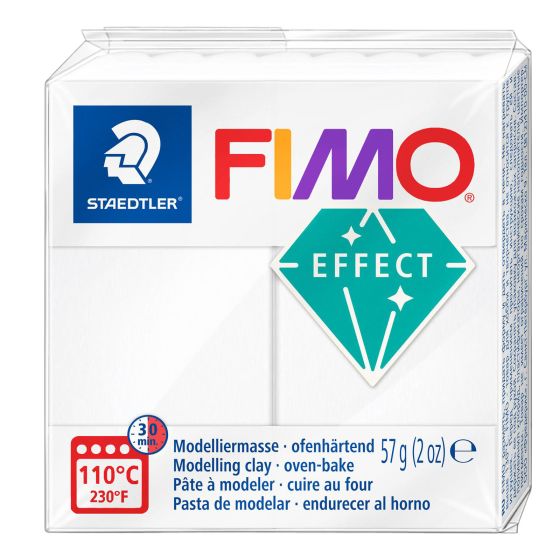 FIMO Effect 57g - White Translucent