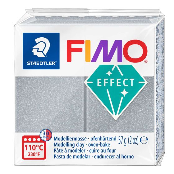 FIMO Effect Metallic Silver 57g