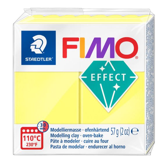 FIMO Effect Translucent Yellow 57g