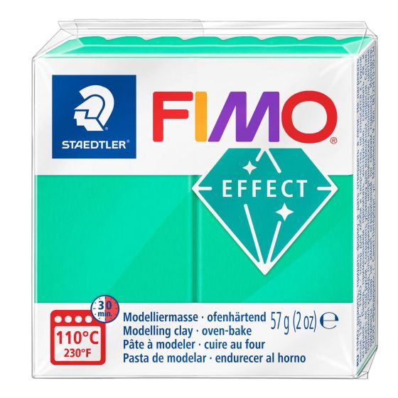 FIMO Effect 57g - Translucent Green