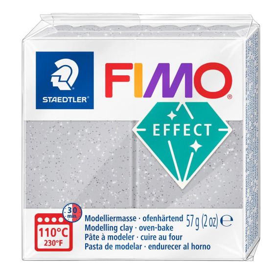 FIMO Effect 57g - Glitter Silver