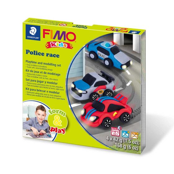 Form & Play - Police Racing Car