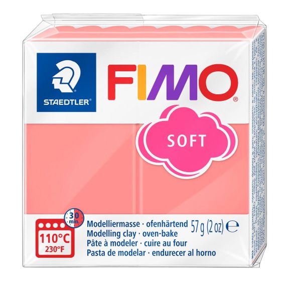 FIMO Soft 57g Trend Colour - Pink Grapefruit