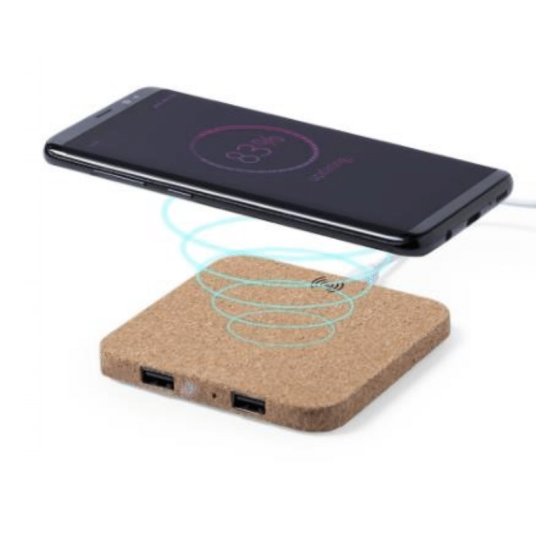 Cork Wireless Charger / Charging Pad - Square (end of line)