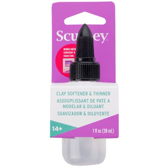 Bottled Liquid Clay Softener for Sculpey, Fimo Polymer Clay