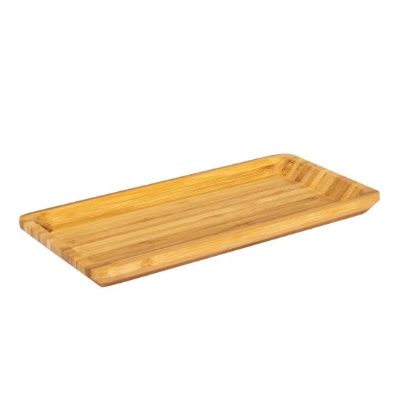 25cm Bamboo Serving Tray/Plate