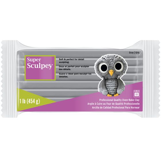 Super Sculpey SOFT Gray