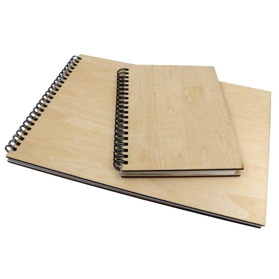 Wooden Notebooks, Guest Books, Journals
