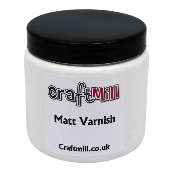 Clear Acrylic Matt  Varnish for Art, Craft and DIY