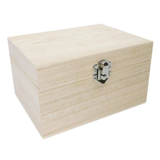 16cm Rectangular Wooden Box - WBM6003