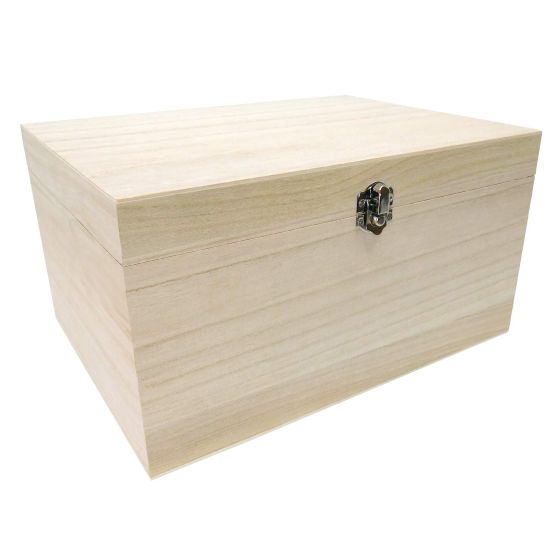 26cm Rectangular Wooden Box - WBM6005