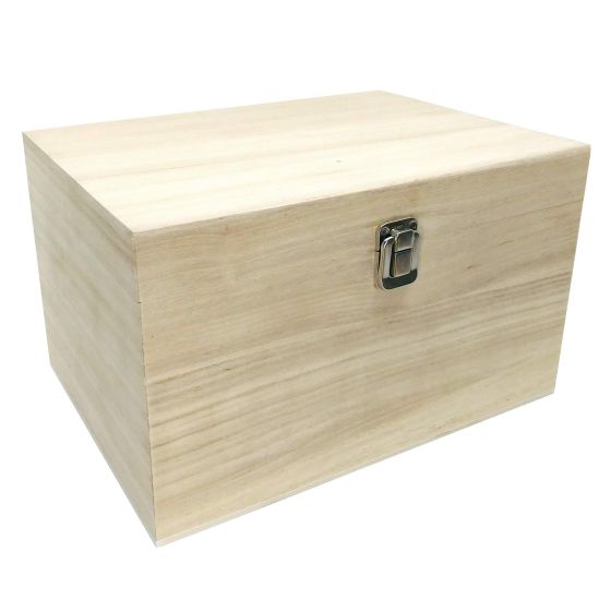 30cm Rectangular Wooden Box - WBM6006