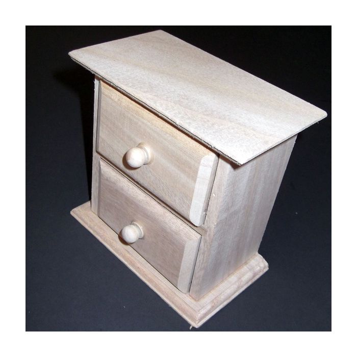 Short outlet wooden drawers