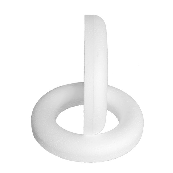 Polystyrene cheap wreath ring