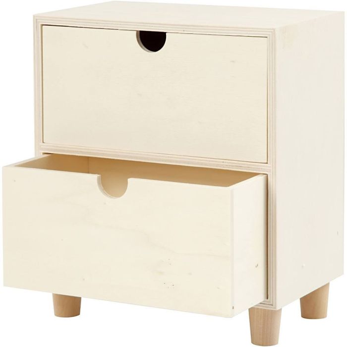 Mini drawer shop table