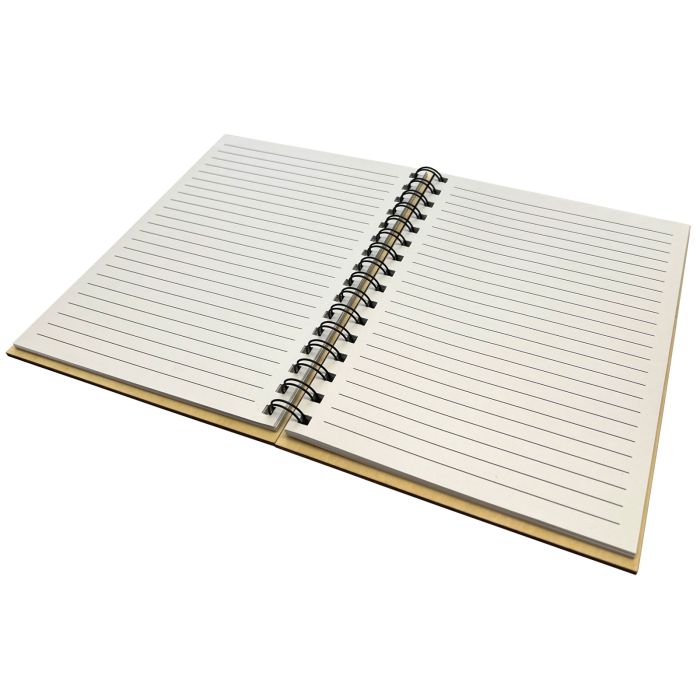 Gorgeous Plywood A5 Notebook / Journal with LINED paper