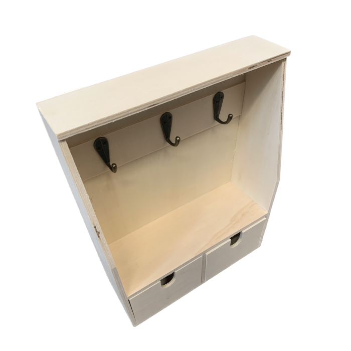 Wooden key deals cabinet ikea