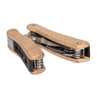 Stainless Steel & Beech Multi Tool