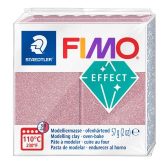 FIMO Effect 57g - Glitter Rose Gold