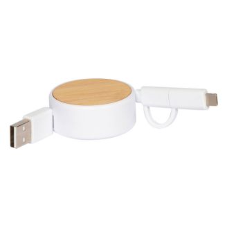 Retractable 3-in-1 Charging Cable