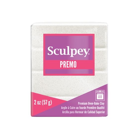 Sculpey Premo Frost White Glitter 57g