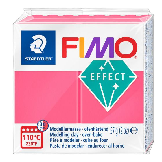 FIMO Effect 57g - Translucent Red