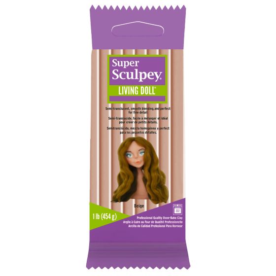 Super Sculpey Living Doll - Beige