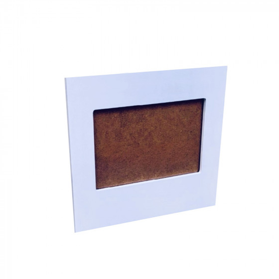 Pale Pastel Blue Painted 20cm Rectangular Wooden Photo Frame - Self Standing